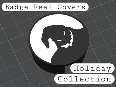 Holiday Badge Reel Covers