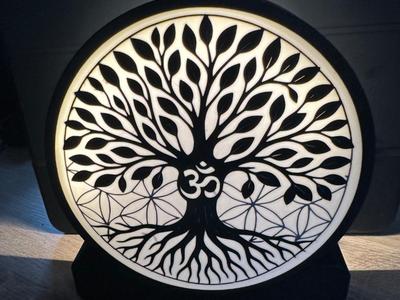 Tree of Life as a Table or Wall Lamp