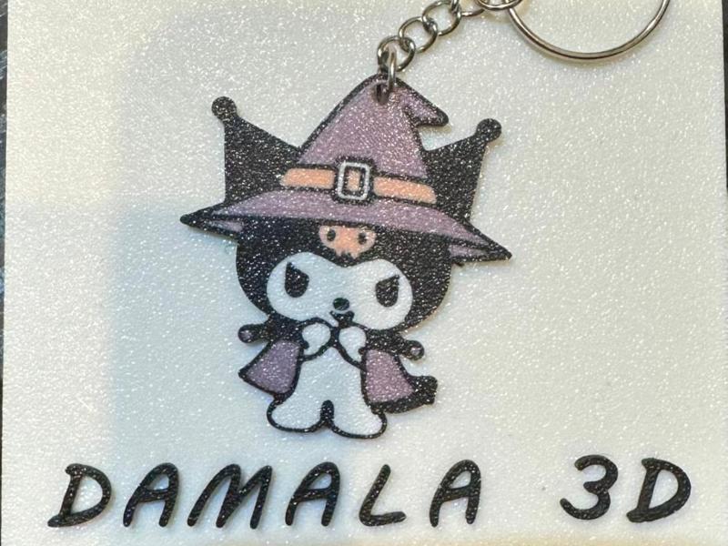 KUROMI KEYCHAIN - WITCH