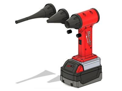 Milwaukee blower 10k RPM turbine battery M18