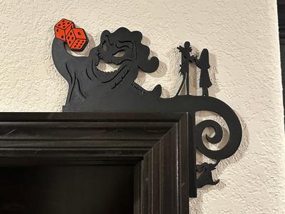 Nightmare BeforeChristmas Oogie Boogie Door Corner