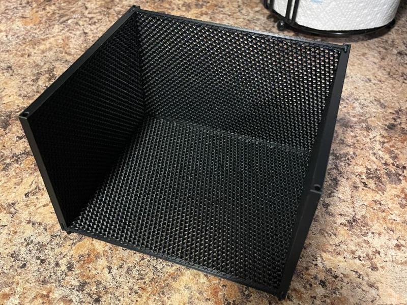 Stackable storage box (protein bars)