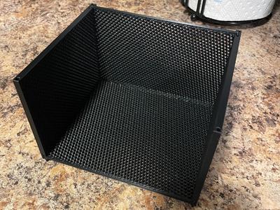 Stackable storage box (protein bars)