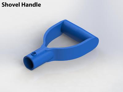 Custom Replacement Shovel Handle