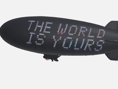 The world is yours Blimp 