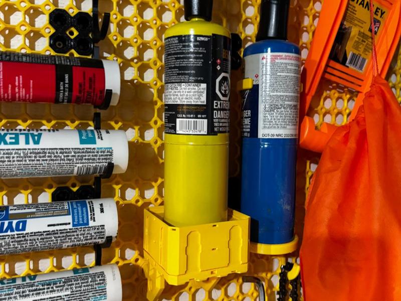 Multiboard Propane Holder