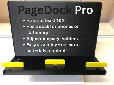 PageDock Pro - An elegant book stand.
