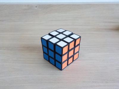 Rubik's cube fully 3D printable with no AMS