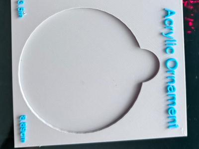 Acrylic Ornament Jig