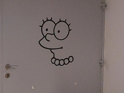 Lisa Simpson 2D art Wall mount