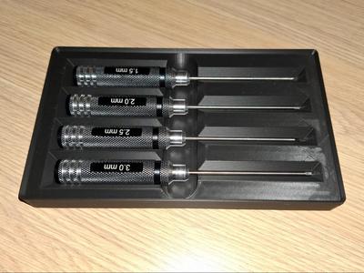 Gridfinity Hex Screwdriver Holder