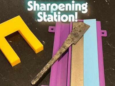 Sharpening Station for Knives, razors, Chisels 