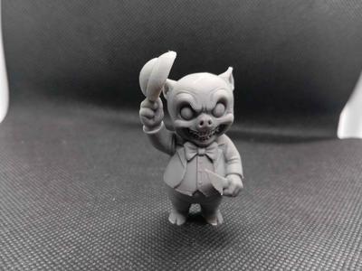 Scary Spookie Porky Pig Looney Tunes Fanart Figure