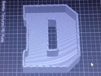 candy dish letters 