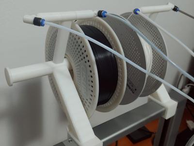 Double spool holder A1