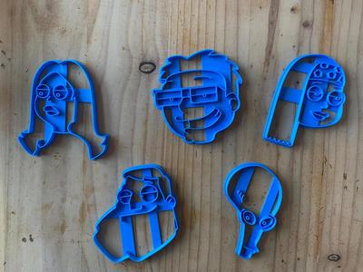 American Dad Cookie Cutters