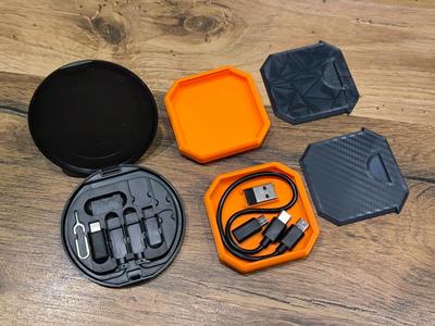 Charging cable box