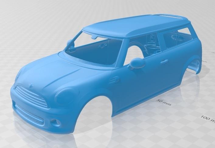 Cooper Clubman 2011 Printable Body Car
