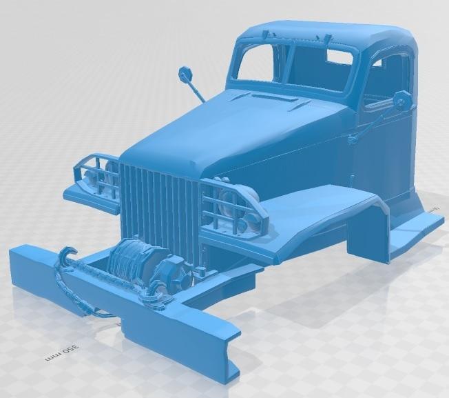 CCKW 353 Printable Cabin Truck