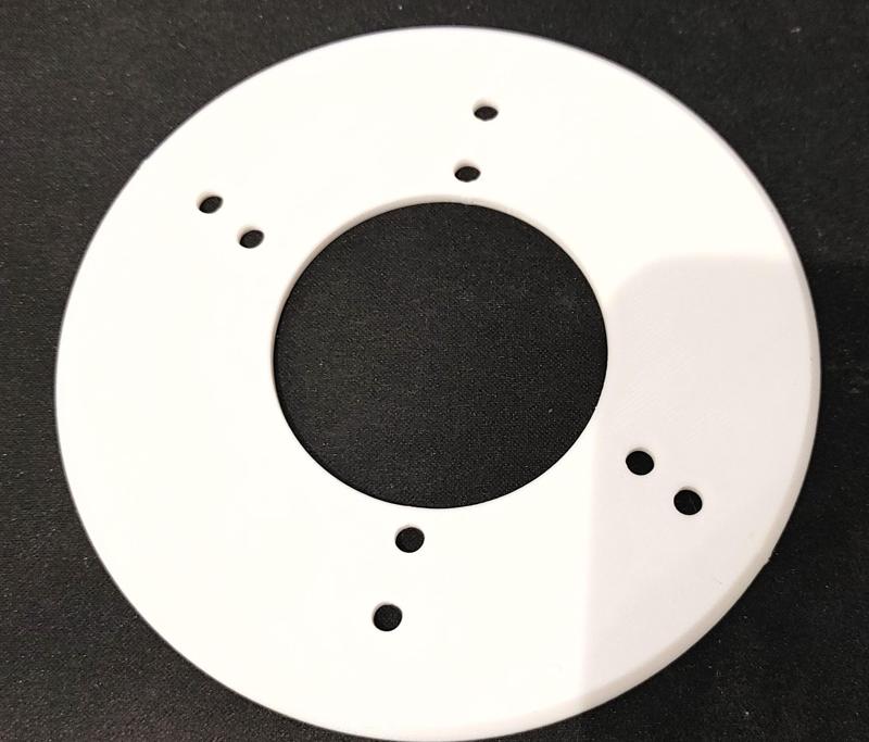 Round Electrical Box Trim Plates