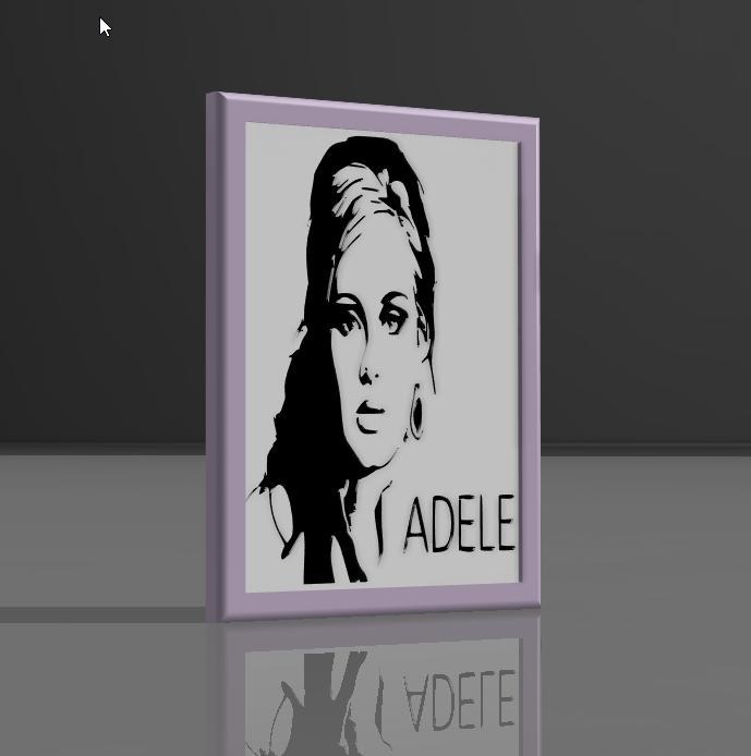 Adele" decorative frame