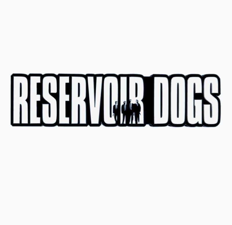 RESERVOIR DOGS Logo Display by MANIACMANCAVE3D