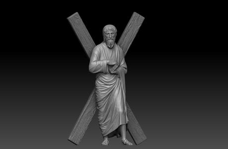 Saint Andrew STL Model