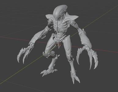 Alien living mech