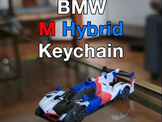 BMW M Hybrid Keychain (working wheels)