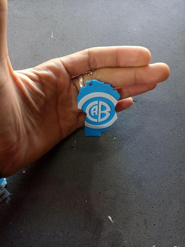 set of key rings club belgrano de cordoba