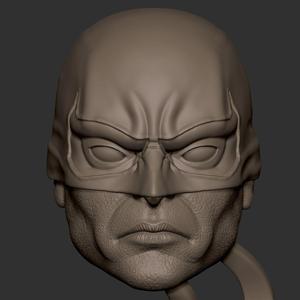 Iron Fist comic book custom action figure head