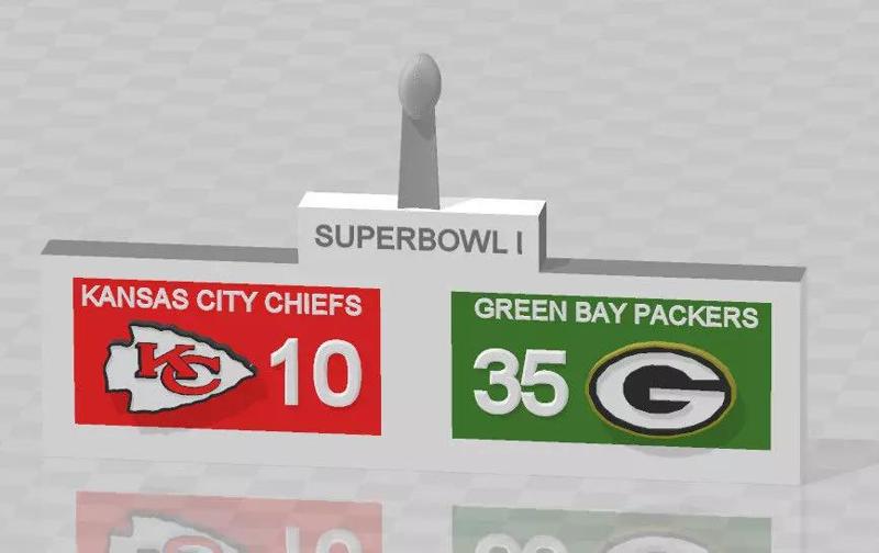 SuperBowl 1 - Kansas City Chiefs x Green Bay Packers