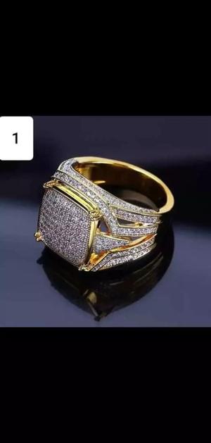 Zircon Rectangle Ring for men