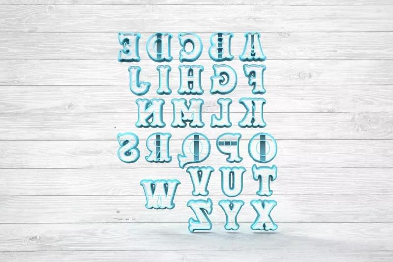 Alphabet Circus Cookie CUtter STL