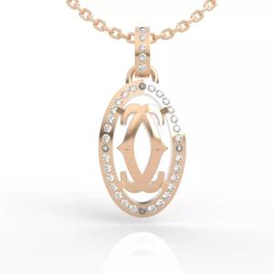 Cameo Style Diamond Jewelry 3D Model Elegant Mastery