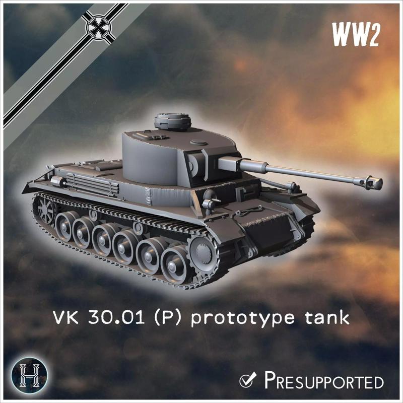VK 3001 P medium tank - Germany Eastern Western Front Normandy I