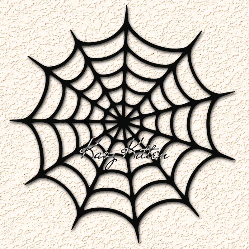 Spider Cobb Web Wall Art Home Decor