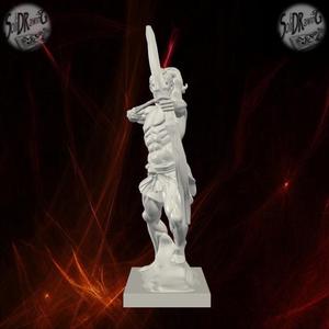 Mythical Archer Warrior Sculpture – SoliDRawinGs SG892