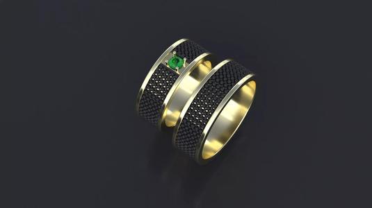 Wedding Band-rings  cnc or