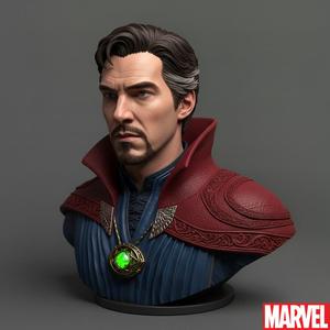 Doctor Strange - Sorcerer Supreme with Levitation Cloak Bust
