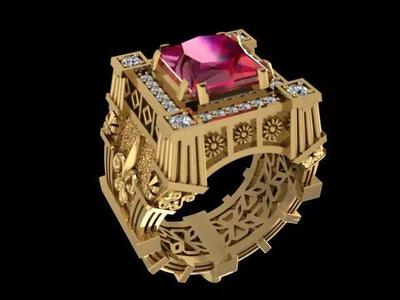 Ruby Palace Ring