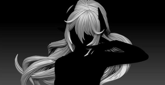 Hair girl 252