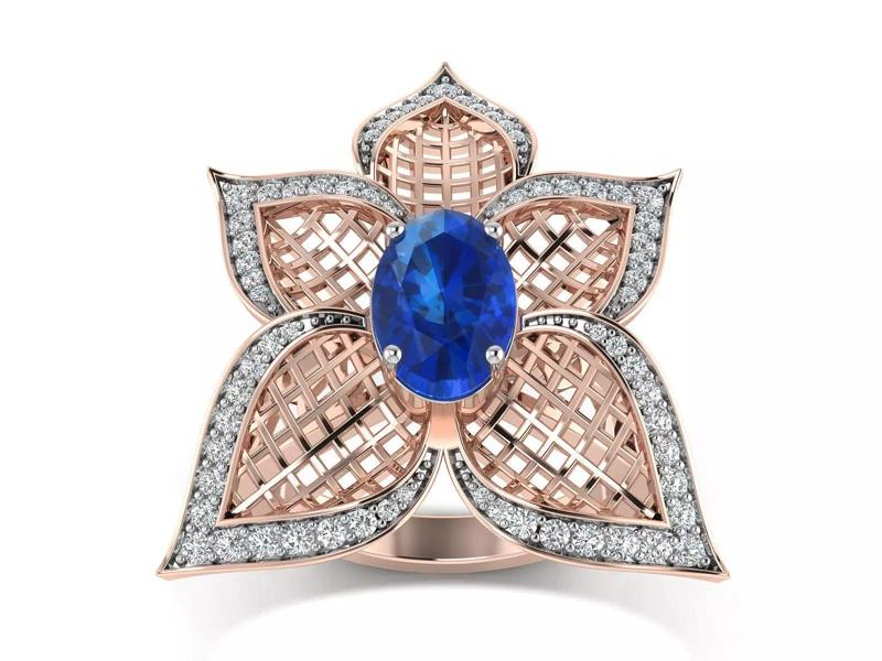 Women Ring  Render 3dm STL OBJ FBX Details