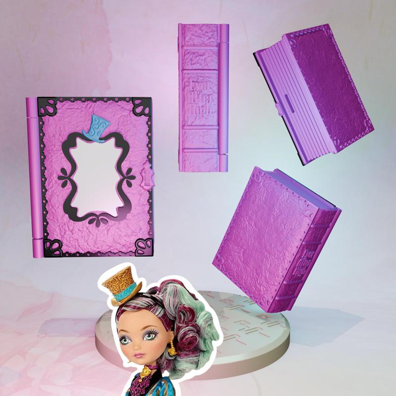Ever After High Legacy Day Madeline Hatter doll book replacement