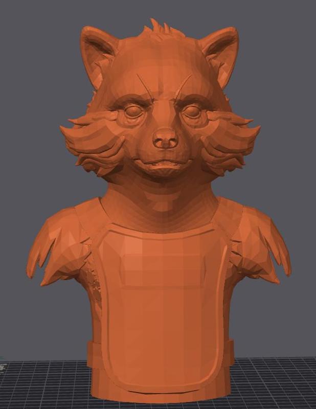 Guardians of the Galaxy Telltale - Rocket Racoon Bust