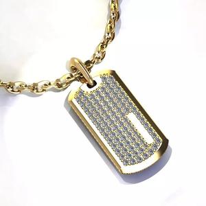 Gold Diamond Pendant