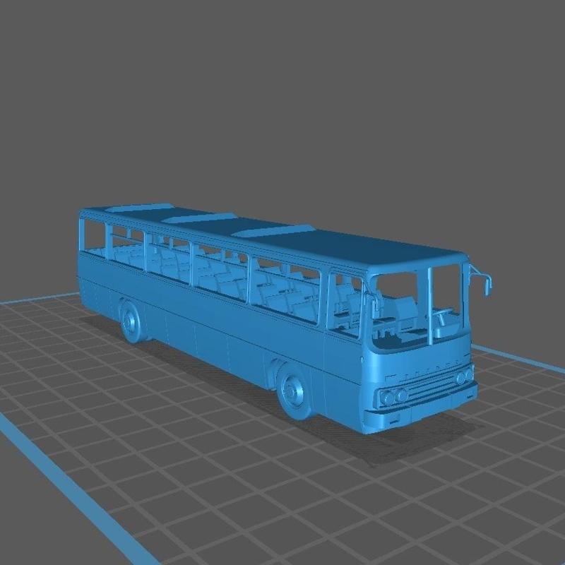 Ikarus 250 (HO-scale, 1/87)