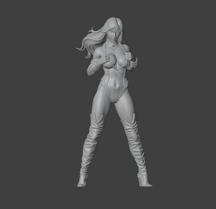 Action Figure Marvel Comics Vampirella (Enhanced Design)