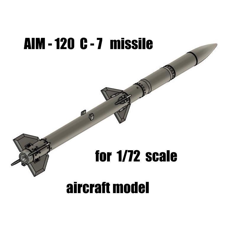 AIM-120 C-7   1/72 AMRAAM Missile