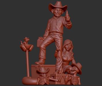 Joe Bob Briggs and Darcy the Mail Girl